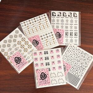 ENailcouture Nail Art Sticker Set Of 5